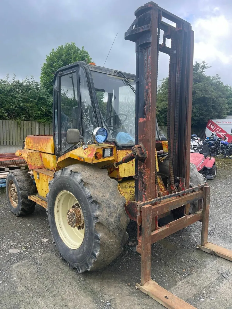 Manitou Rough Terrain Forklift - Image 1