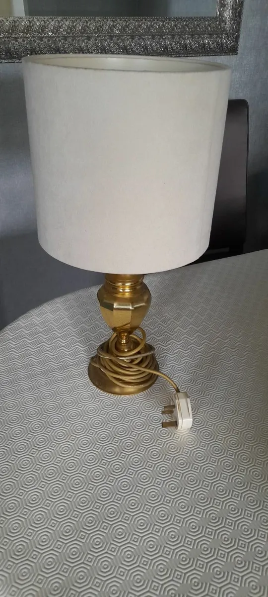 Stunning Brass Lamp - Image 1