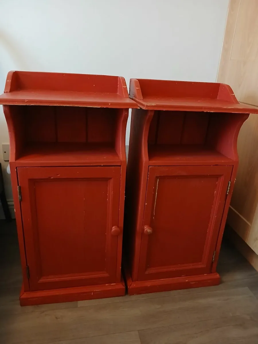 Wooden bedside lockers upcycle project - Image 1