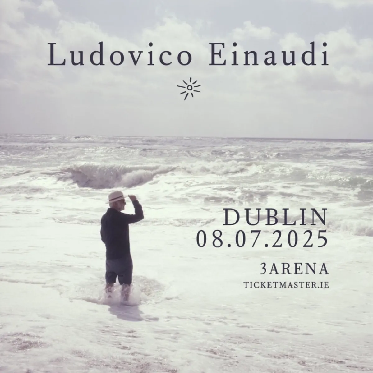 Ludovico Einaudi Ticket Dublin x1