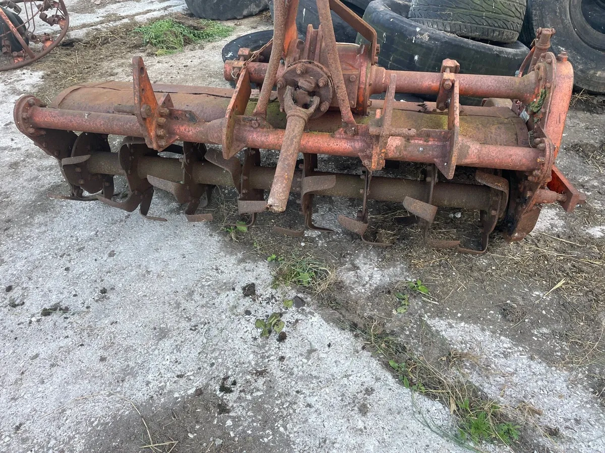 Howard 70” rotorvator, weight box &  shear grab - Image 1