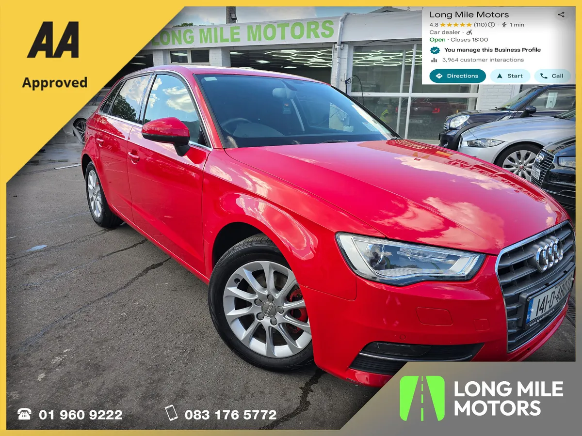 Audi A3 2014 1.4 TFSI AUTOMATIC TRANSMISSION - Image 1