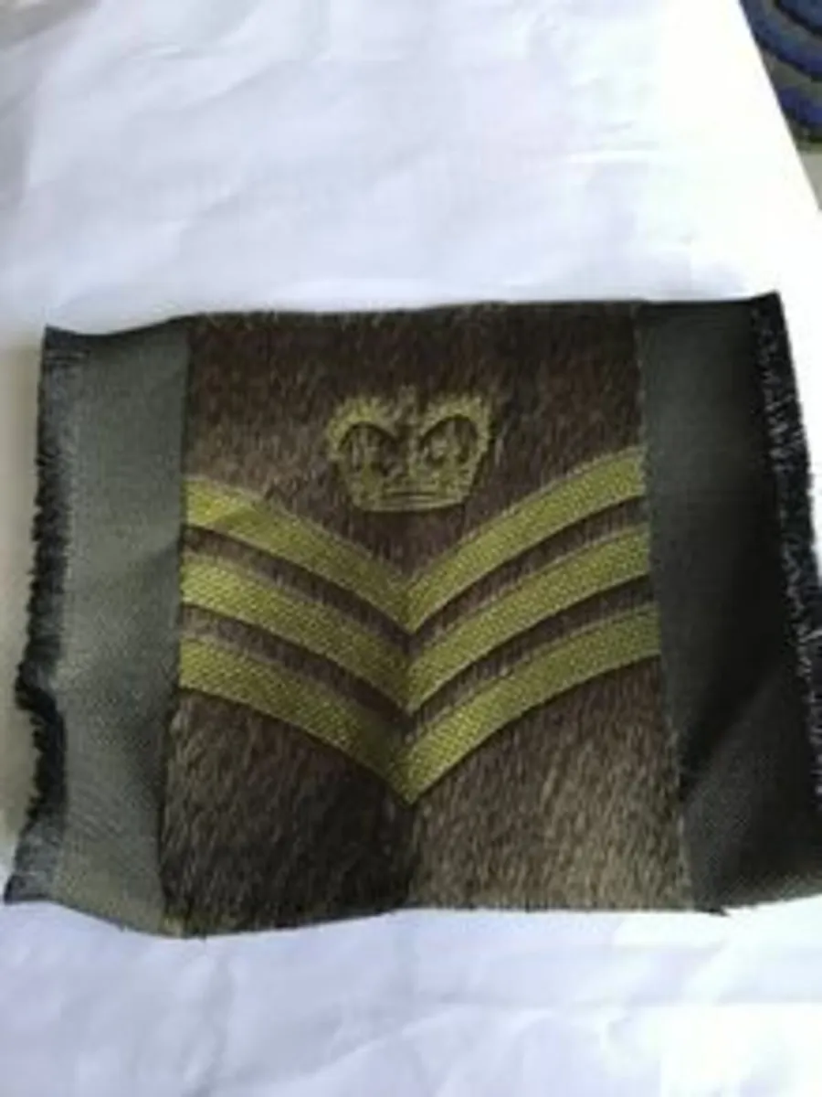 WW2 British Army uniform Sergeants stripes