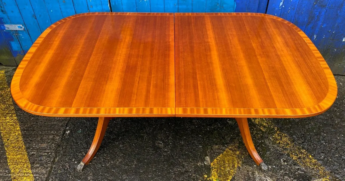Mid Century Teak Dining Table & 6 Chairs - Image 3