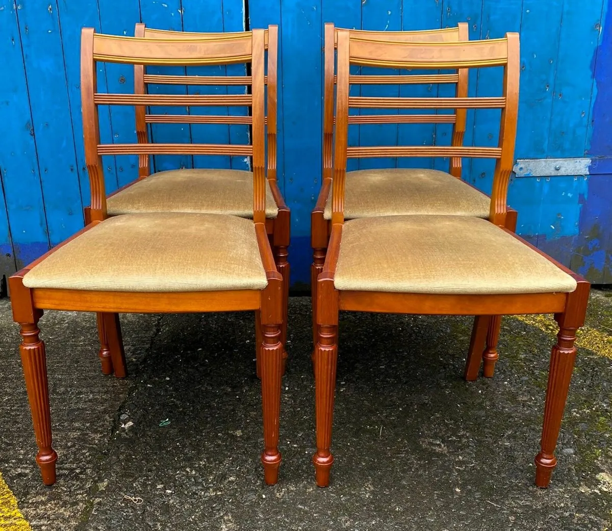 Mid Century Teak Dining Table & 6 Chairs - Image 4