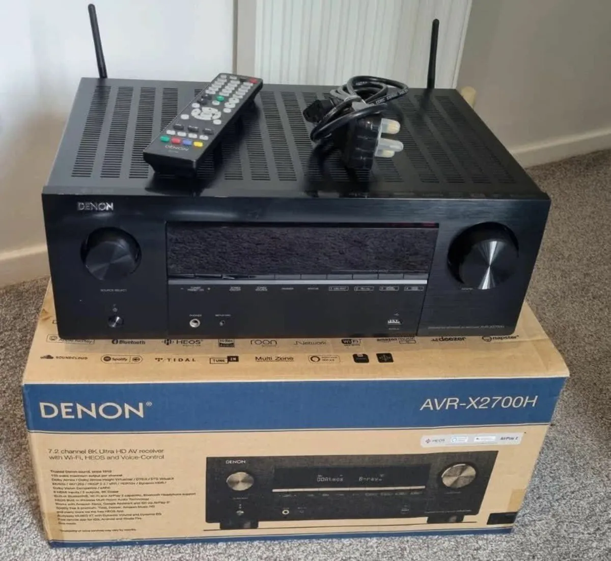 Denon AVR-X2700H 7.2 8K  AV Surround Receiver - Image 1