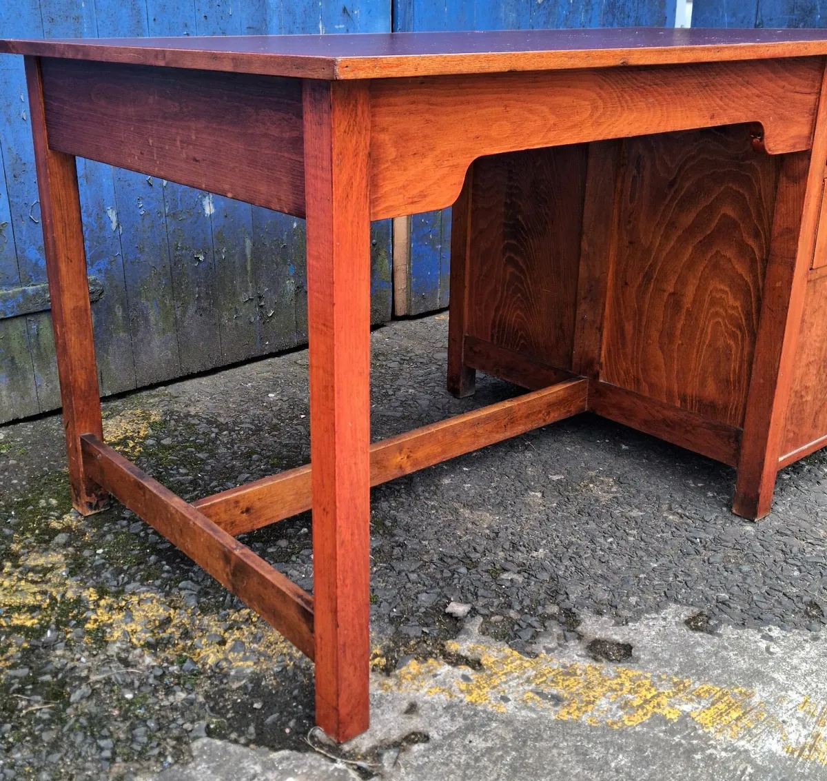 5ft Leather Top Desk - Image 4