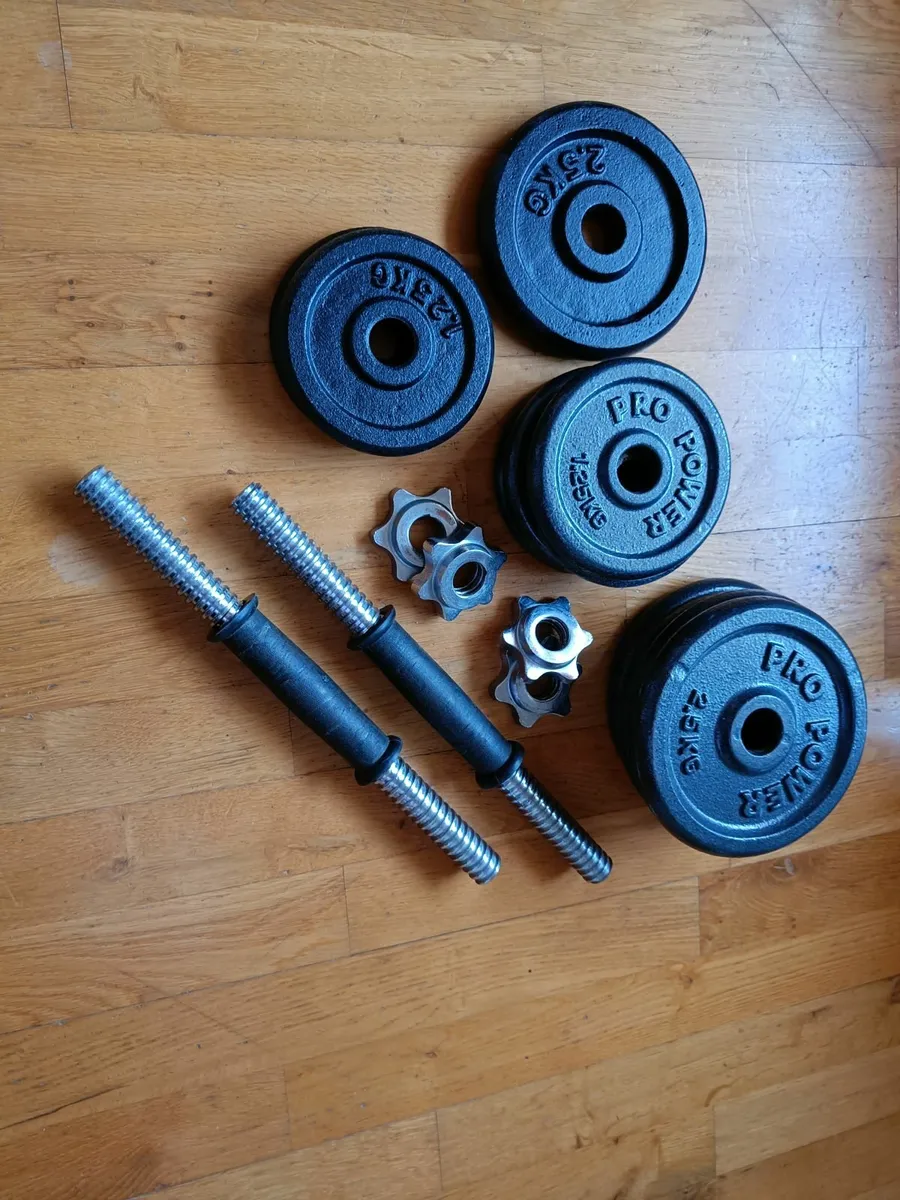 20kg Iron Dumbbell Set - Very Good Condition - Image 1