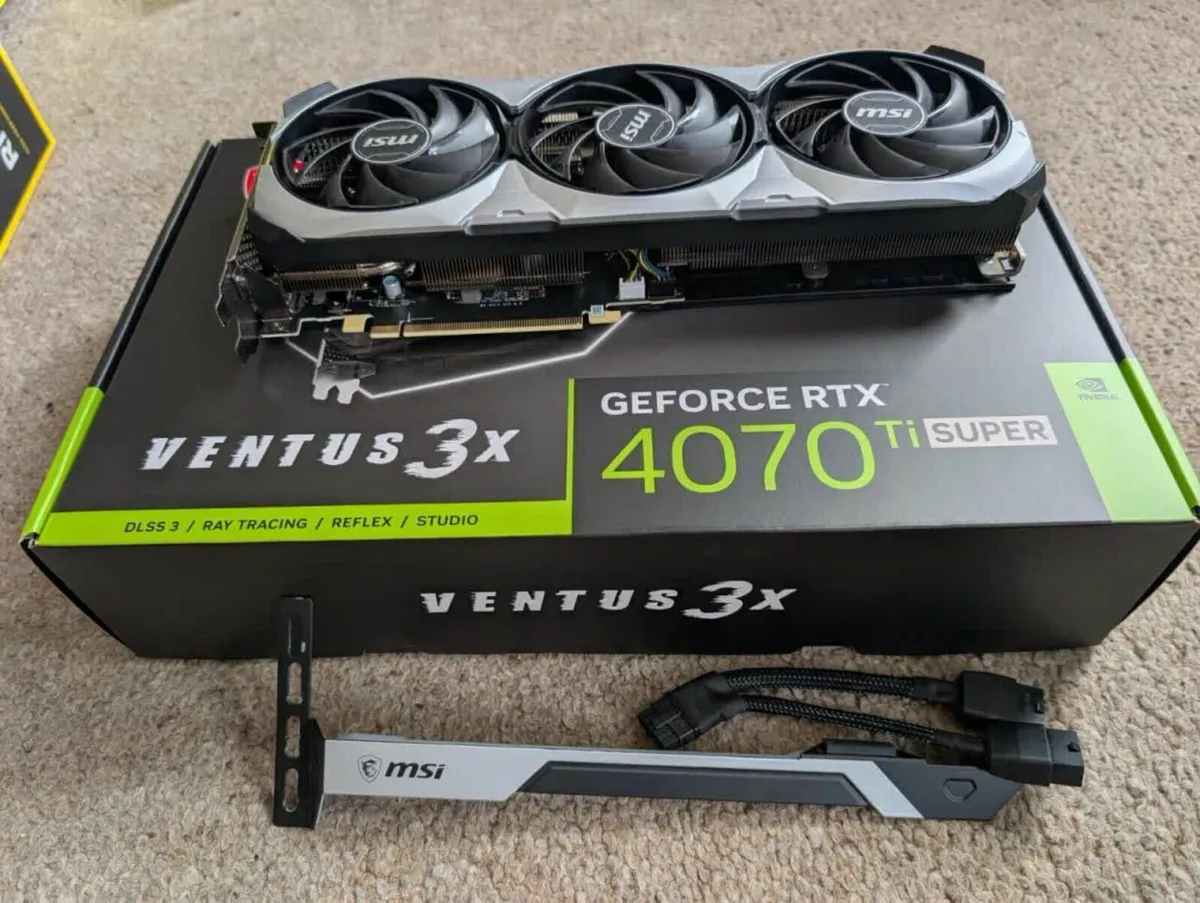 MSI Nvidia GeForce RTX 4070 Ti Super 16GB Ventus - Image 2