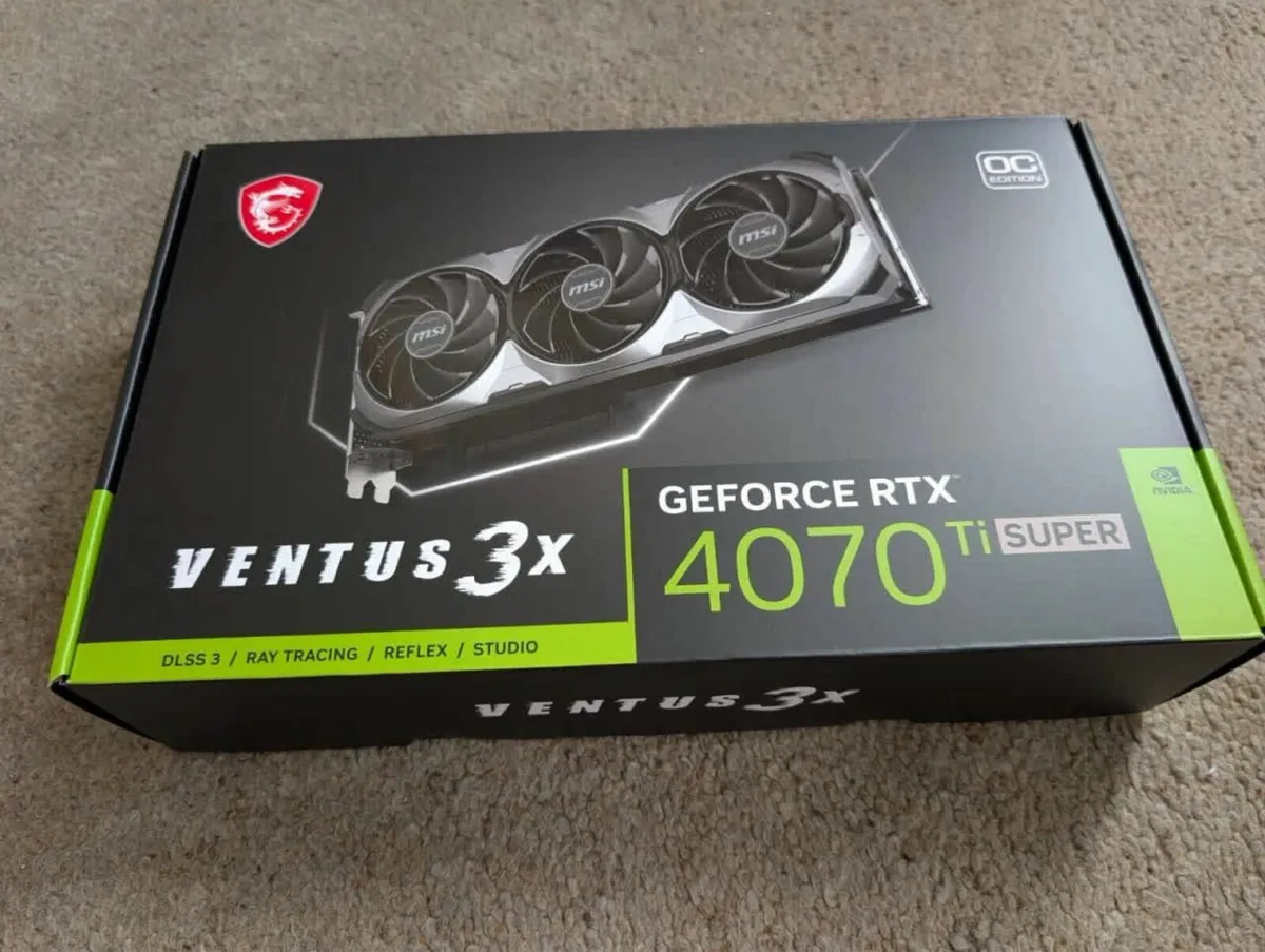 MSI Nvidia GeForce RTX 4070 Ti Super 16GB Ventus - Image 3