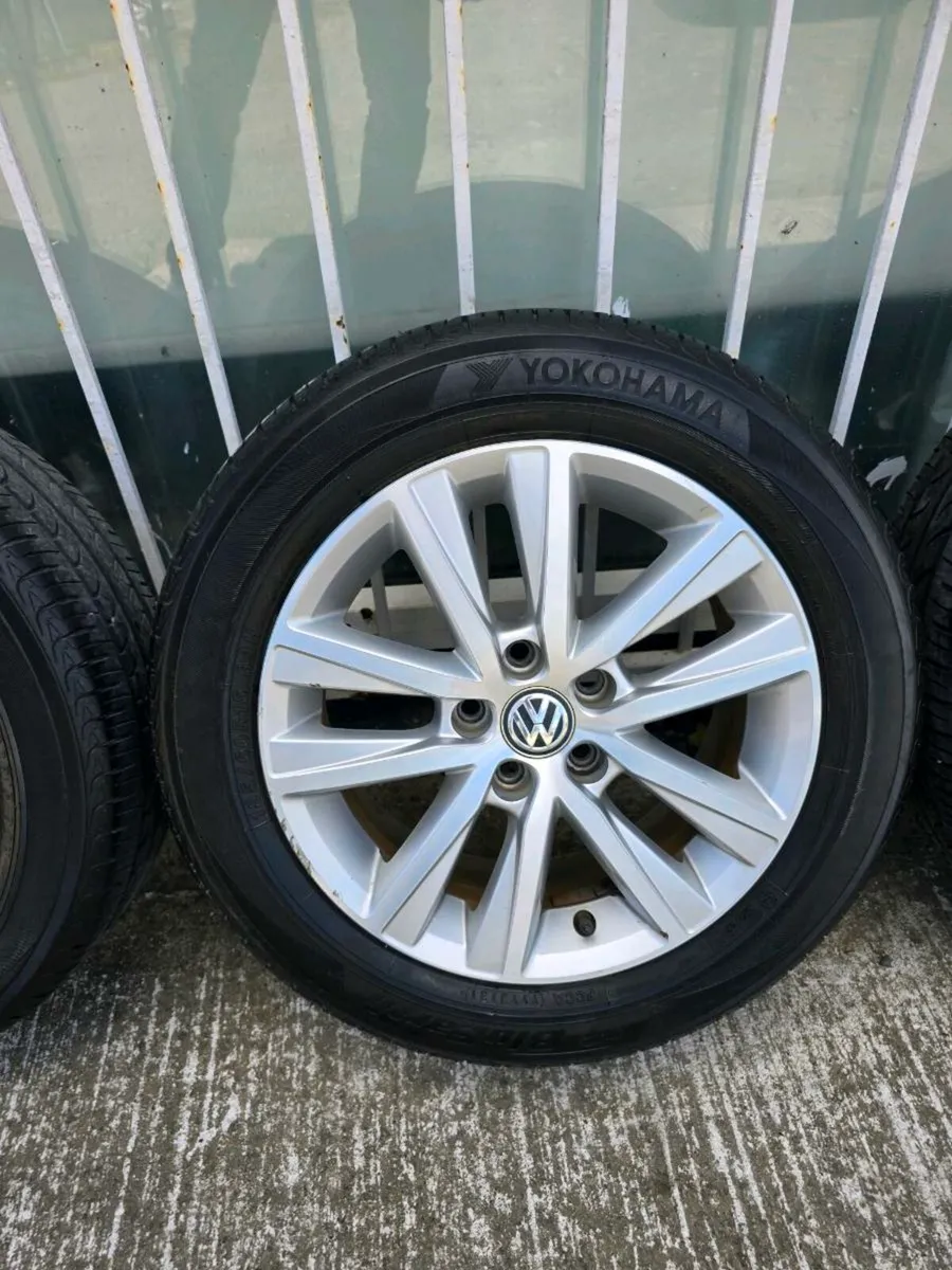 15" VW Polo Genuine DiamondCut Alloys - Image 4