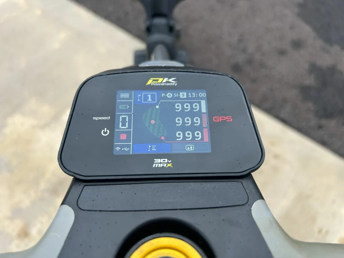 Powacaddy CT6 GPS Electric Golf Trolley - Image 2