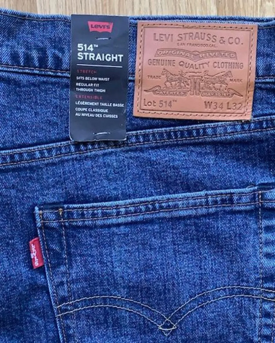 Levis Original  514 Jeans 34x32 - Image 4