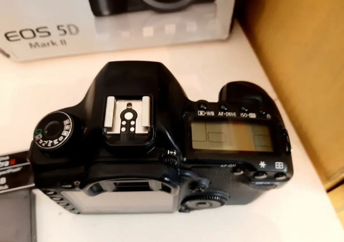 Canon Eos 5D Mark II + camera bag + SD cards - Image 4