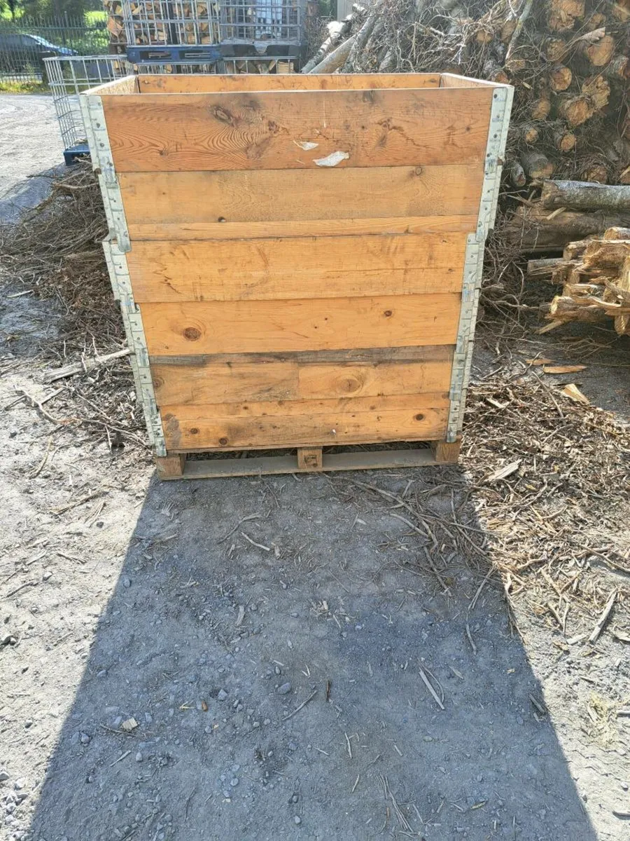 Wooden storage boxs i - Image 1