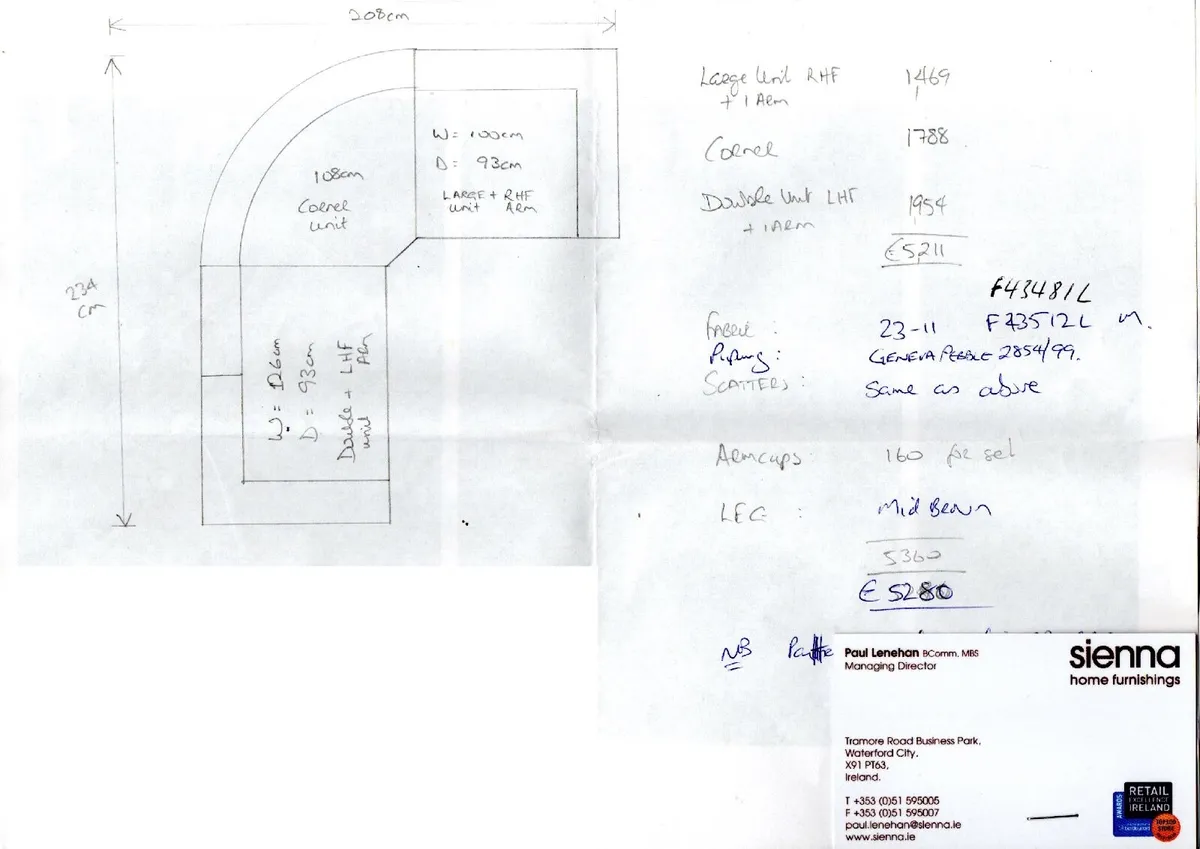 Corner Sofa by Collins & Hayes - Image 4