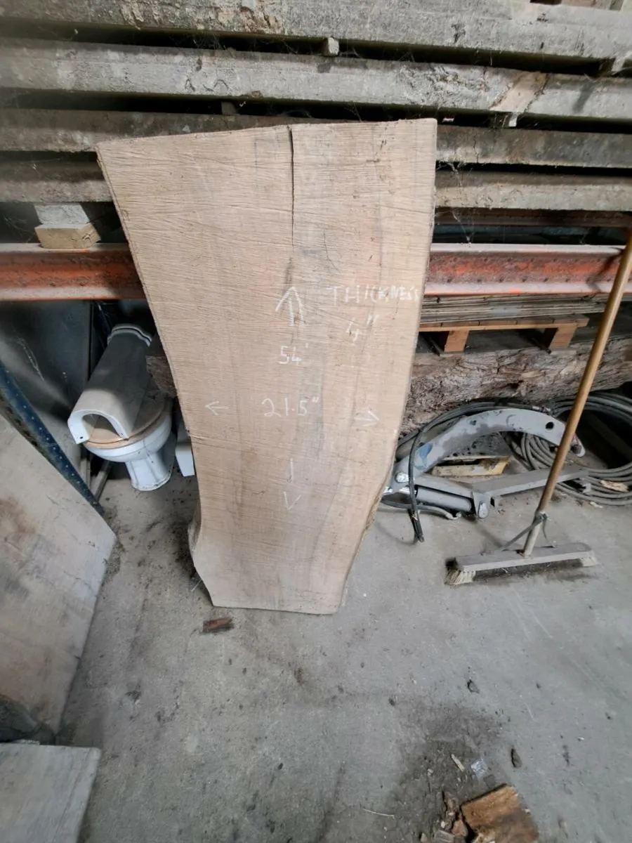 Native Irish Beech live edge slabs - Image 3