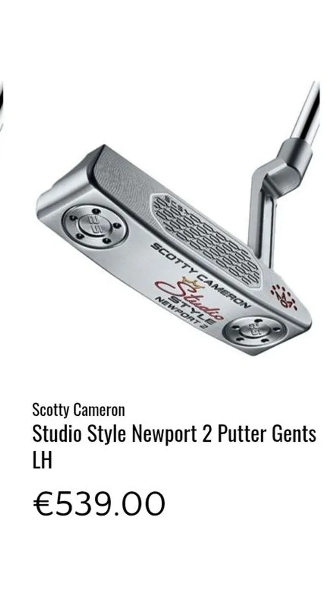 Scotty Cameron Putter LH - Image 1
