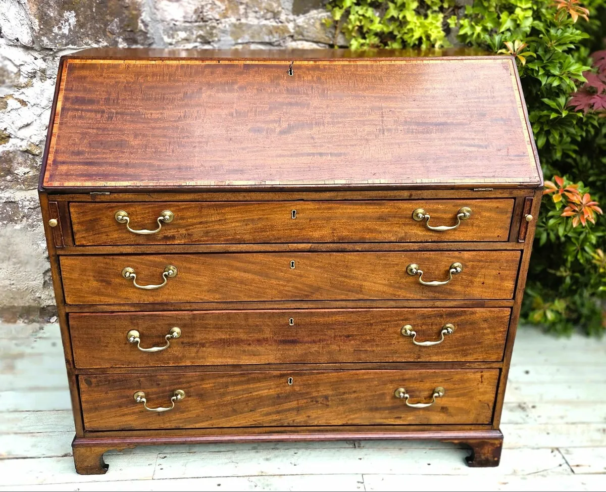 Large Georgian Bureau Desk- Circa 1830 - Image 2