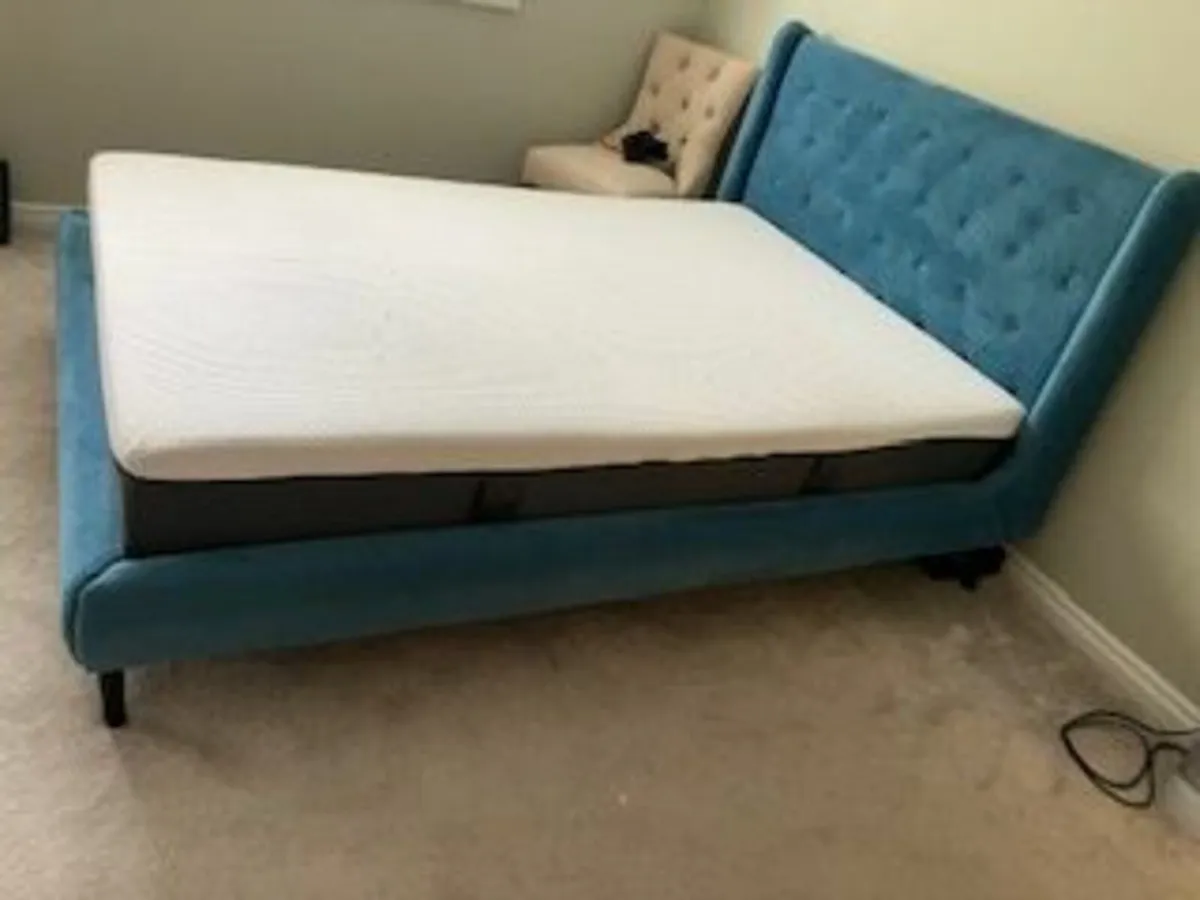 Double Bed frame and Mattress - Image 1