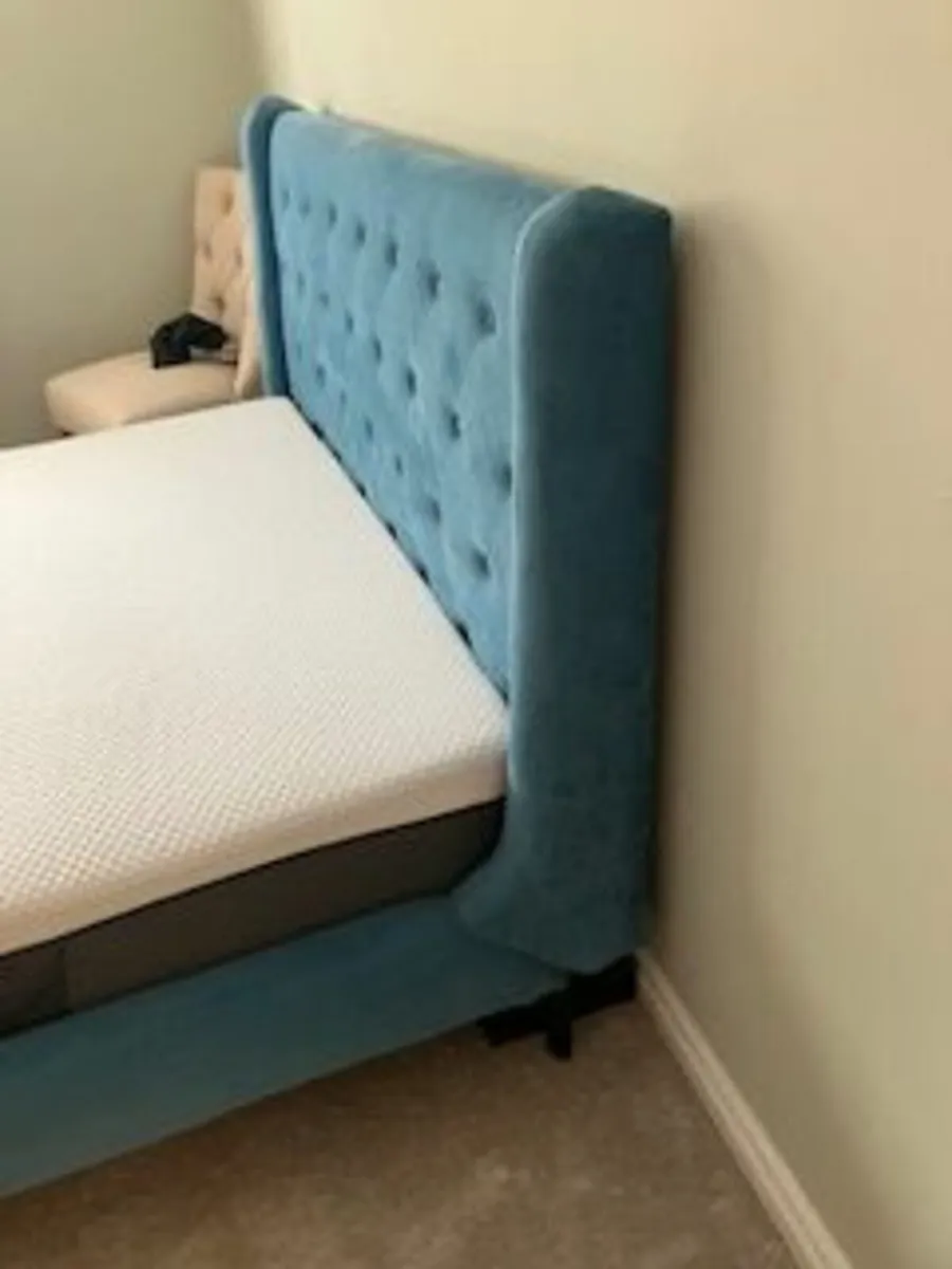 Double Bed frame and Mattress - Image 2