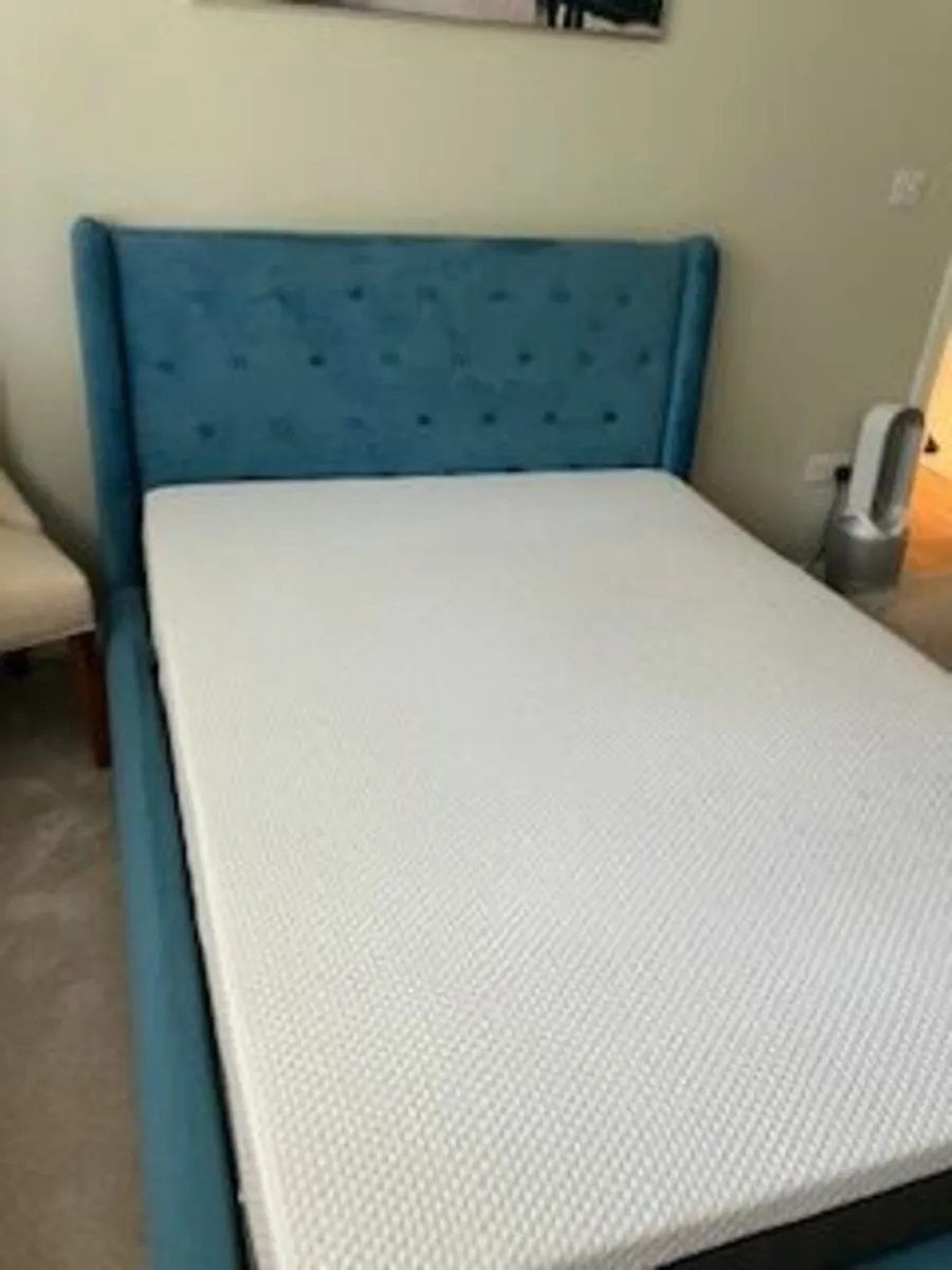 Double Bed frame and Mattress - Image 4