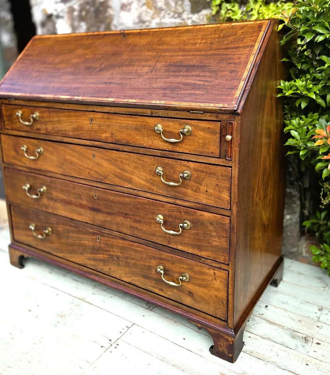 Large Georgian Bureau Desk- Circa 1830 - Image 3