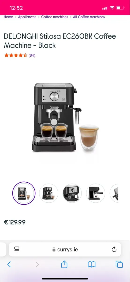 De Longhi Stilosa coffee machine - Image 3