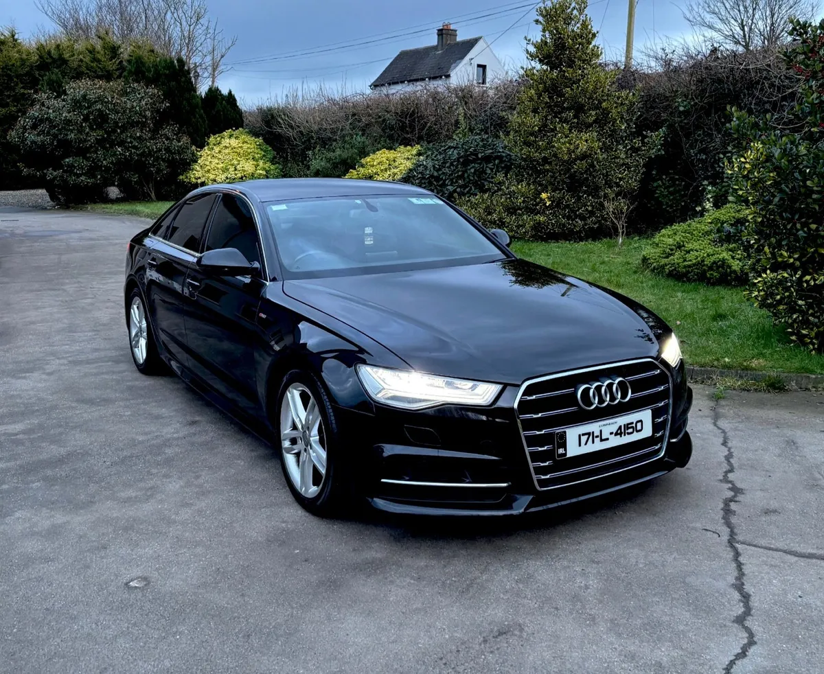 Black Audi A6 S-line - NCT till 2027 - Image 1