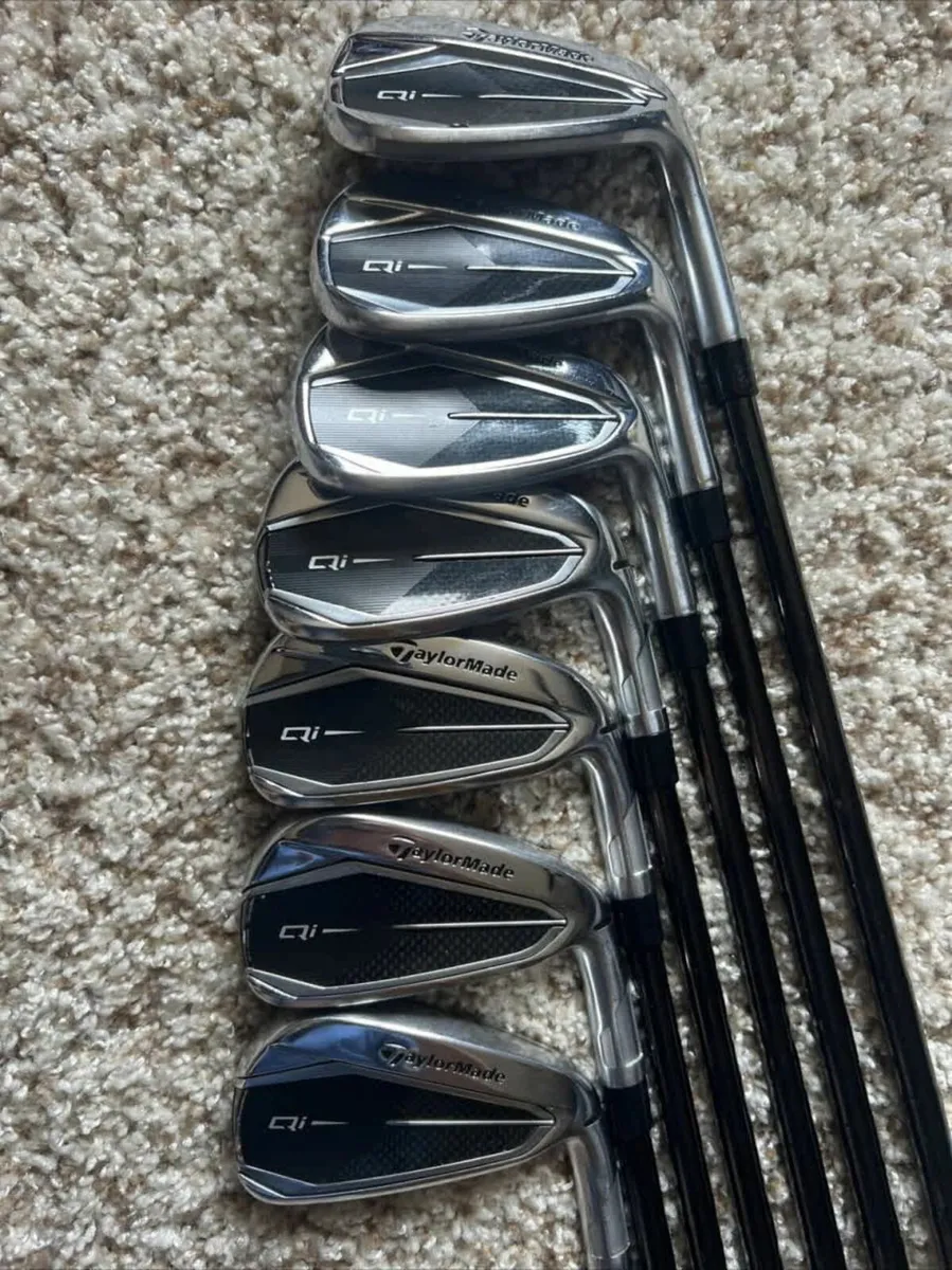2024 TaylorMade Qi10 Irons 5-AW 2° BLACK KBS TOUR - Image 2