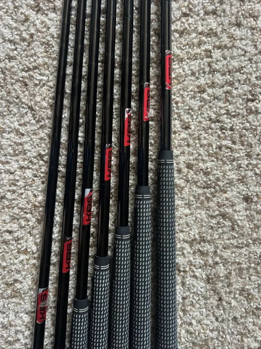 2024 TaylorMade Qi10 Irons 5-AW 2° BLACK KBS TOUR - Image 3