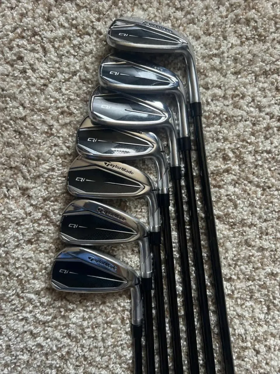 2024 TaylorMade Qi10 Irons 5-AW 2° BLACK KBS TOUR - Image 4