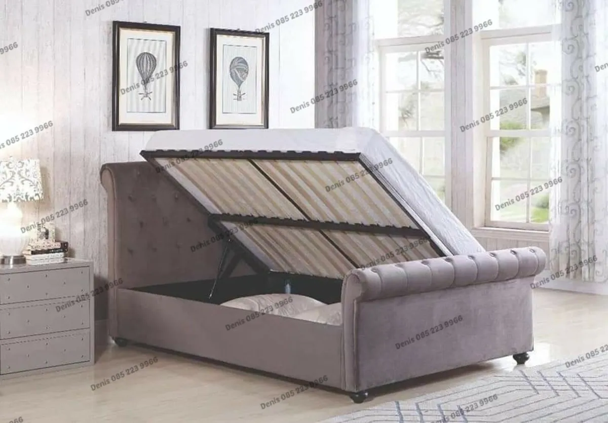 New SuperKing Ottoman Storage Bedframes - Image 2