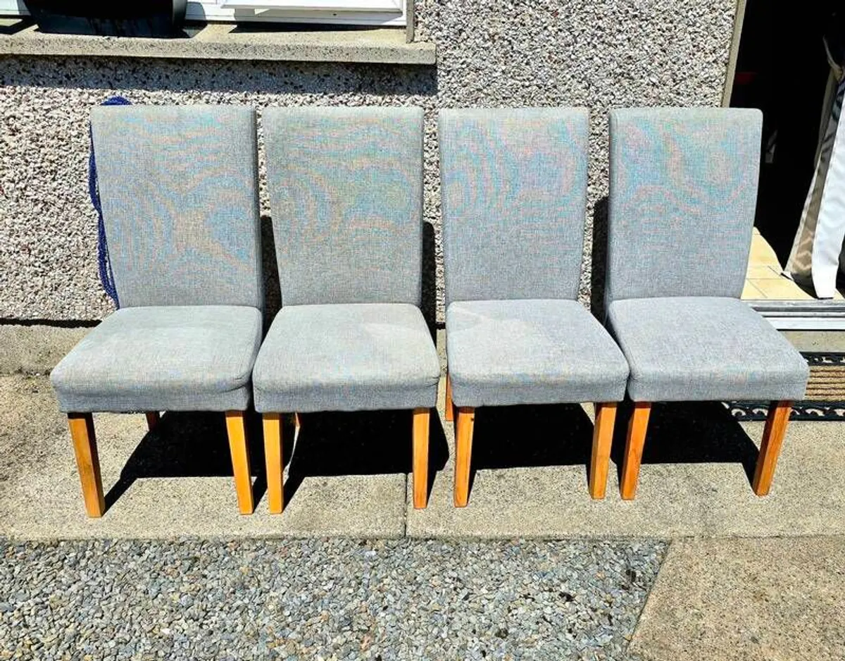 4x Tureby Dining chairs - Image 1