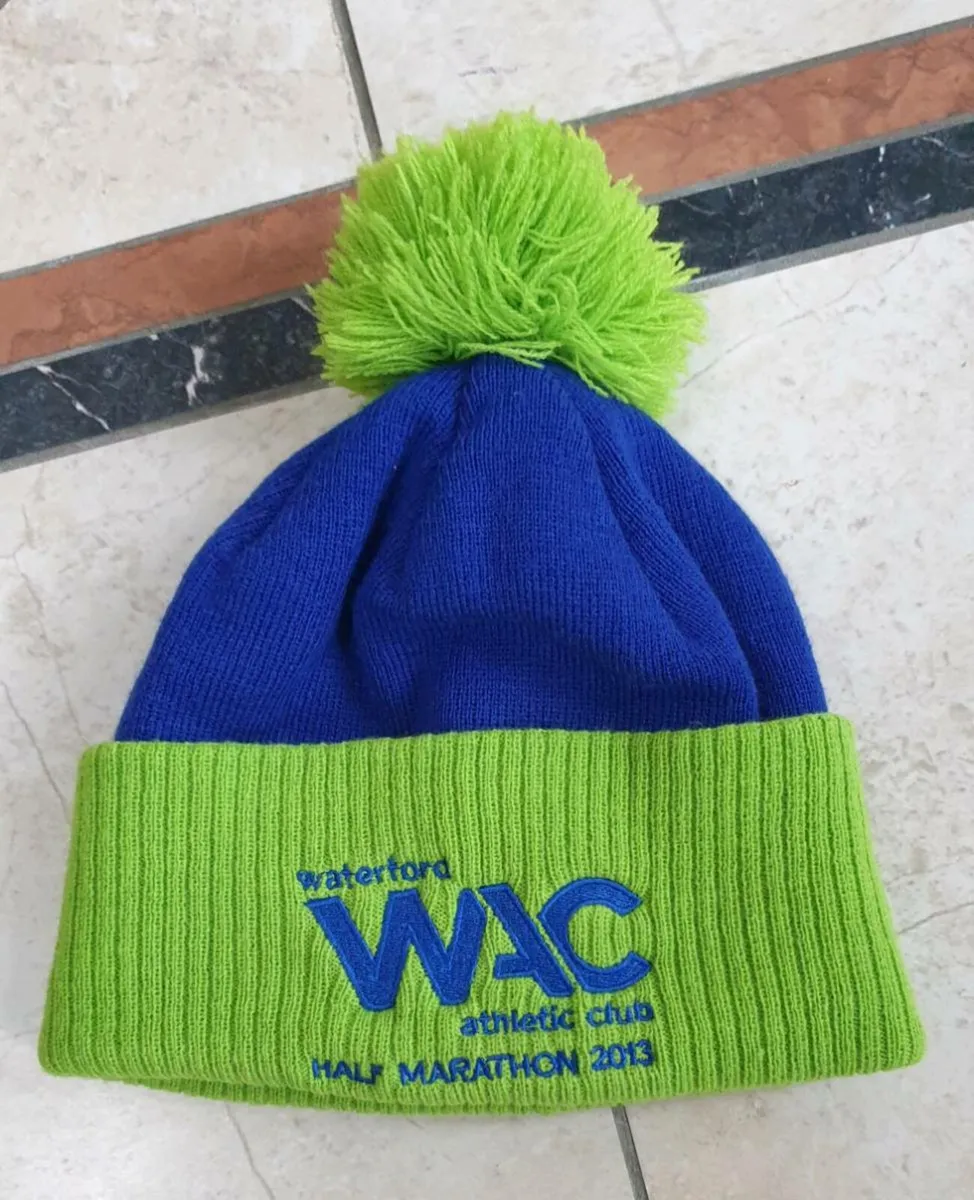 WAC Half Marathon & DCM Bobble Hats - Image 1