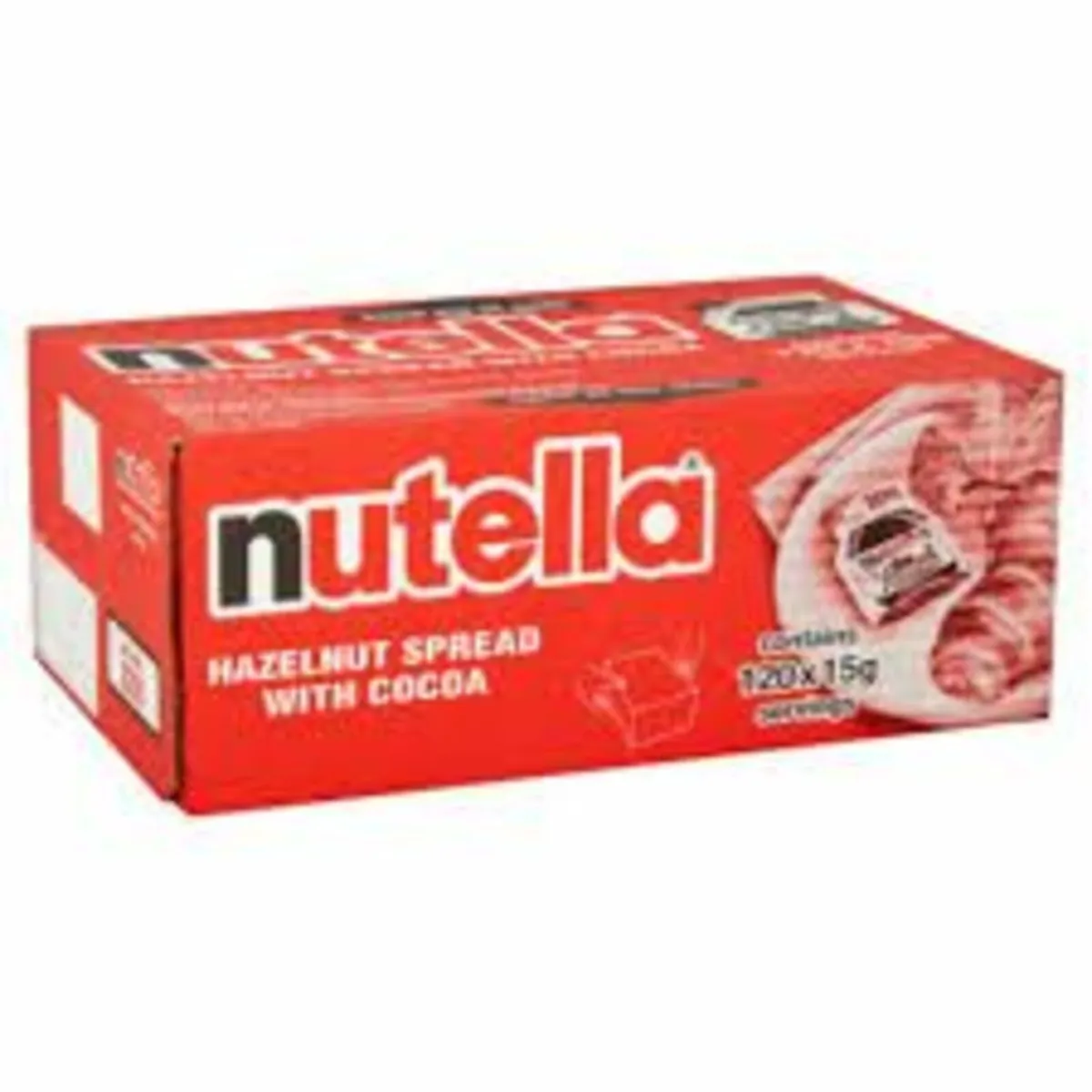 Nutella Chocolate Portions 120 x 15 gram - Image 2