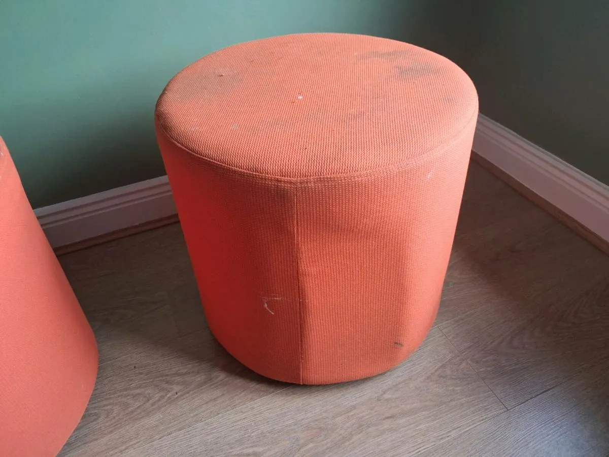 Foot stool, pair, free to collect - Image 2