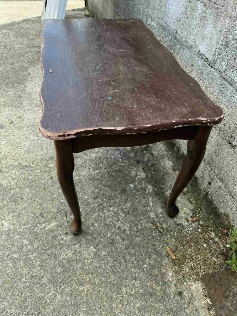 Antique coffee table - Image 2