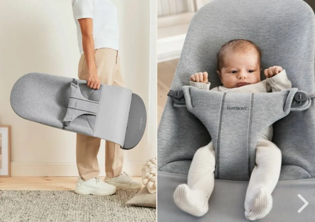 BabyBjorn Boucer + Toy bar Barely Used! - Image 3
