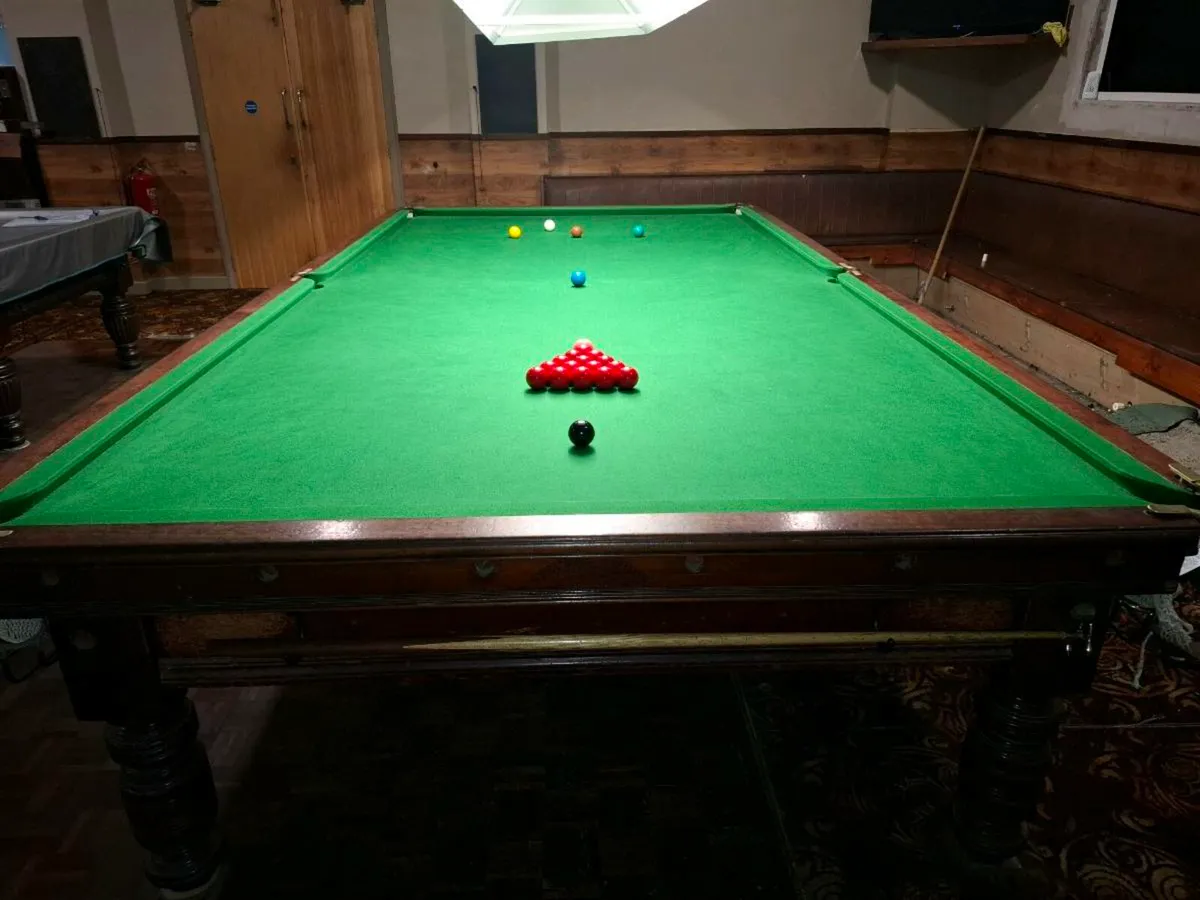1 full sized  snooker table - Image 4
