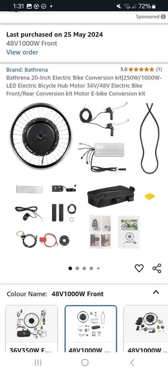 eBike/Scooter Conversion Kit - Image 1