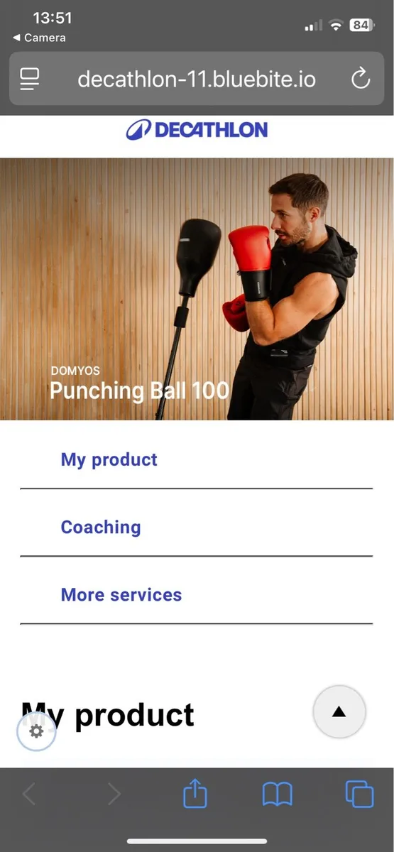 Punching Ball with Gloves and Pads - Image 2