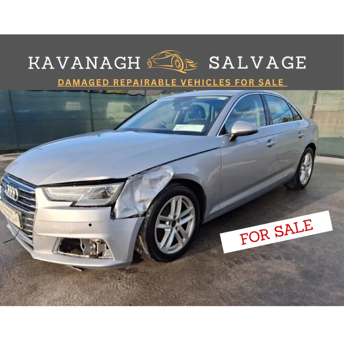 *2016 Audi A4 2.0L TDI light damage - Image 1