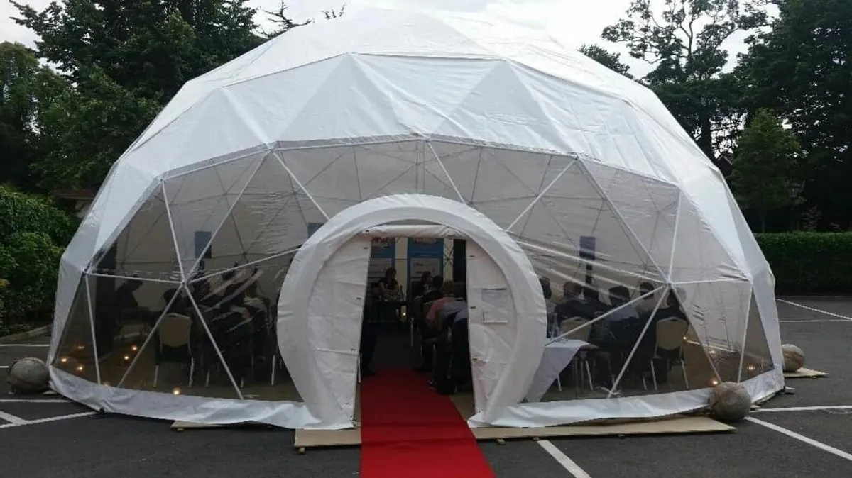 Deluxe 8m(26.2) Durable Dome Glamping Igloo - Image 1