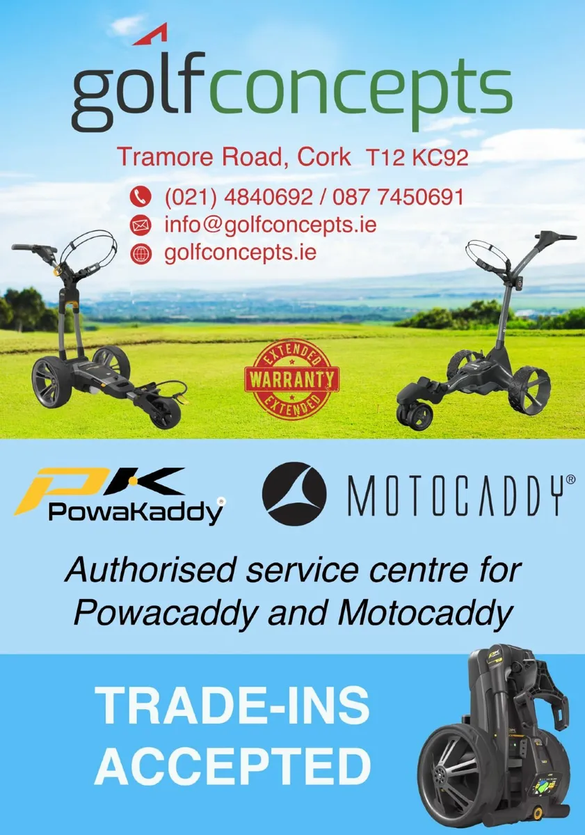 Powakaddy FW3 inc 18 hole lithium battery - Image 3