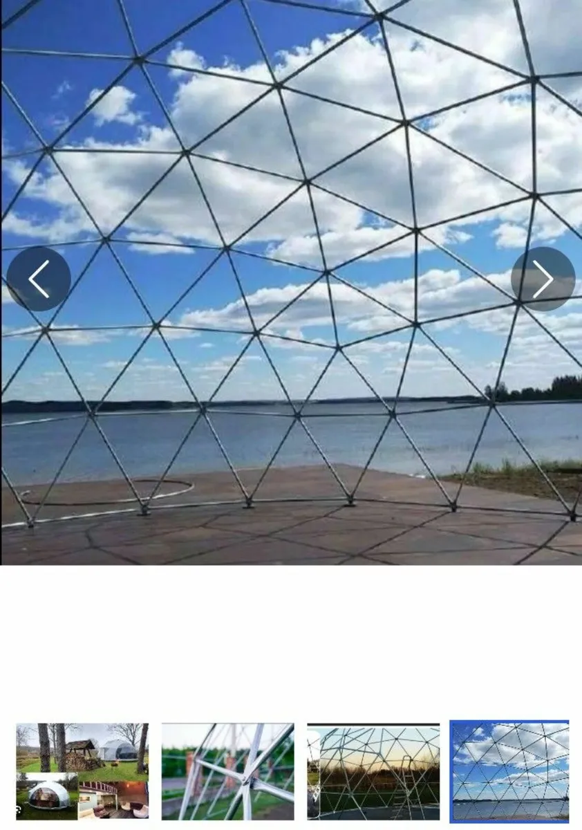 Luxury 5m(16.4ft) durable Dome glamping igloo - Image 4