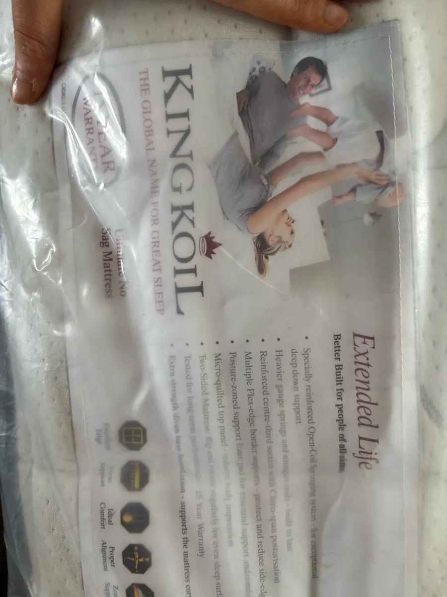 King koil king sized mattress - Image 3