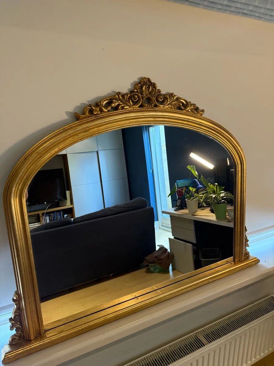 Overmantle mirror - Image 1