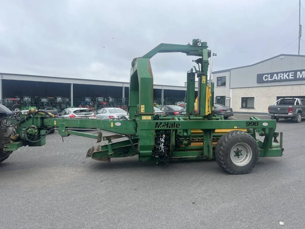 McHale 998 Trailed Square Bale Wrapper - Image 4