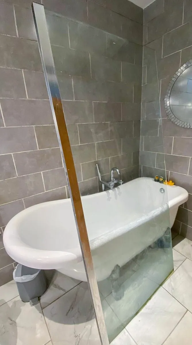 Used Shower Glass Panel